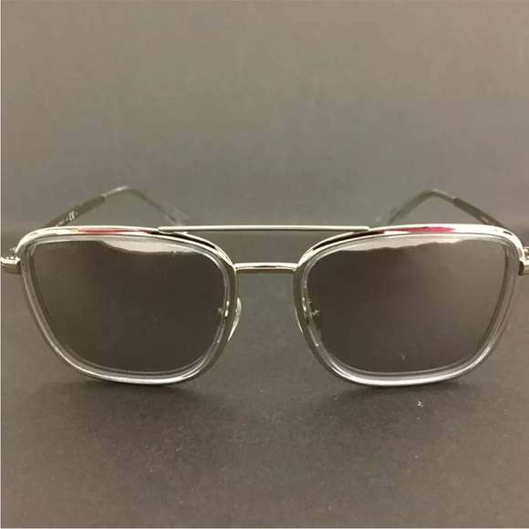 AUTH Chanel CC Logo Mirror Eyewear Sunglasses Silver 2AF0172 - Picture 5 of 7